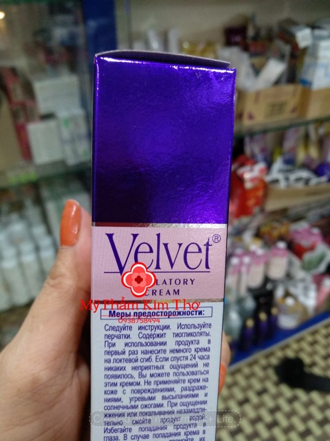 Tẩy Lông Velvet chính hãng Nga chinh hãng | BigBuy360 - bigbuy360.vn