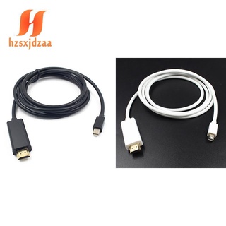 Dây Cáp Chuyển Đổi Từ Đầu Cắm Mini Dp Sang Cổng Hdmi 1.8m Cho Macbook Pro Air (Màu Trắng)