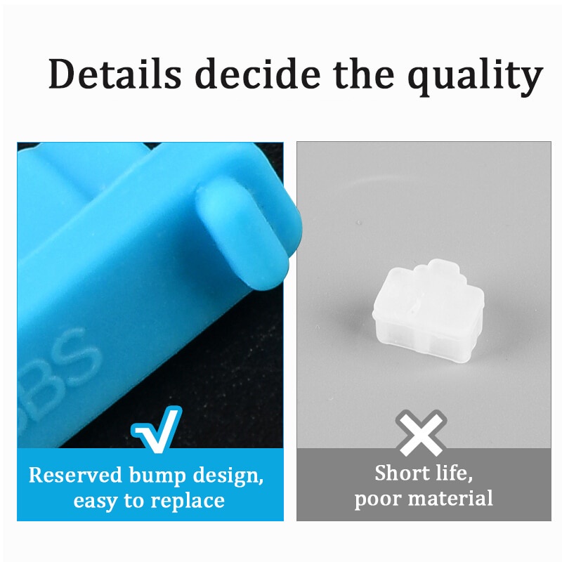 Nắp silicone đậy chống bụi bảo vệ các cổng cắm thích hợp cho laptop / macbook