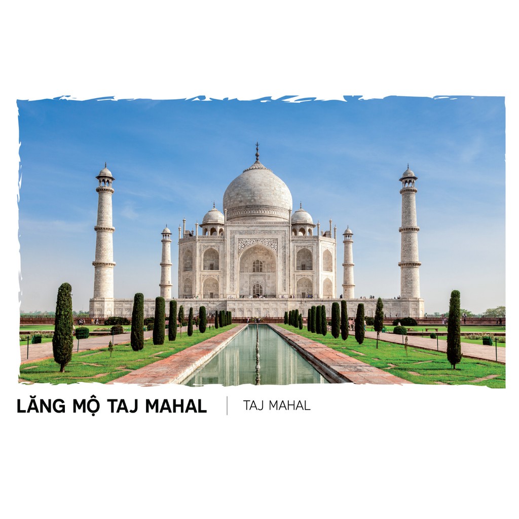 Sách : Kỳ Quan Thế Giới - World’s Greatest Wonder + Tặng kèm 6 Tấm Postcard