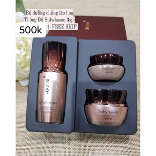 Bộ dưỡng mini Sulwhasoo Timetreasure Chống lão hóa 3 sản phẩm