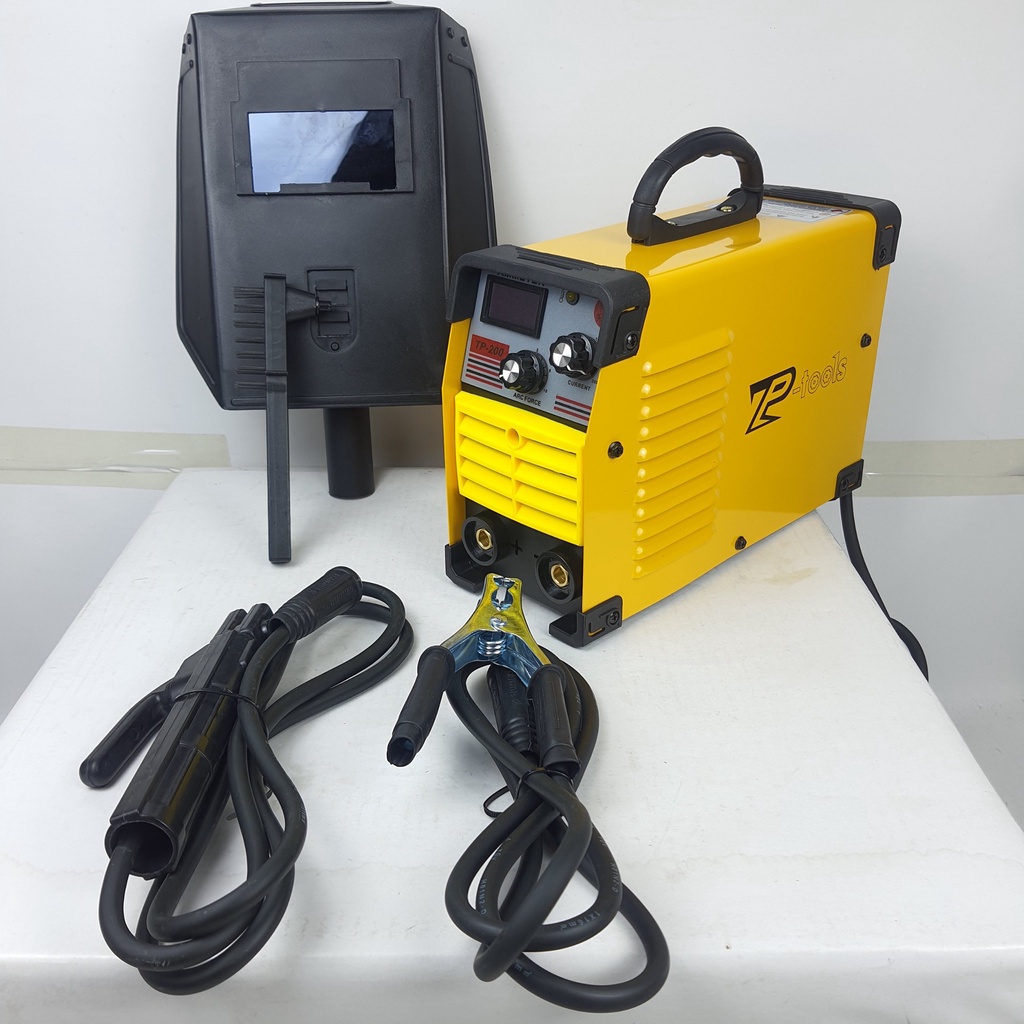 (TẶNG KÍNH HÀN) Máy hàn mini, máy hàn điện tử chính hãng TP200, hàn kéo que 2,5 | Tặng vali phụ kiện