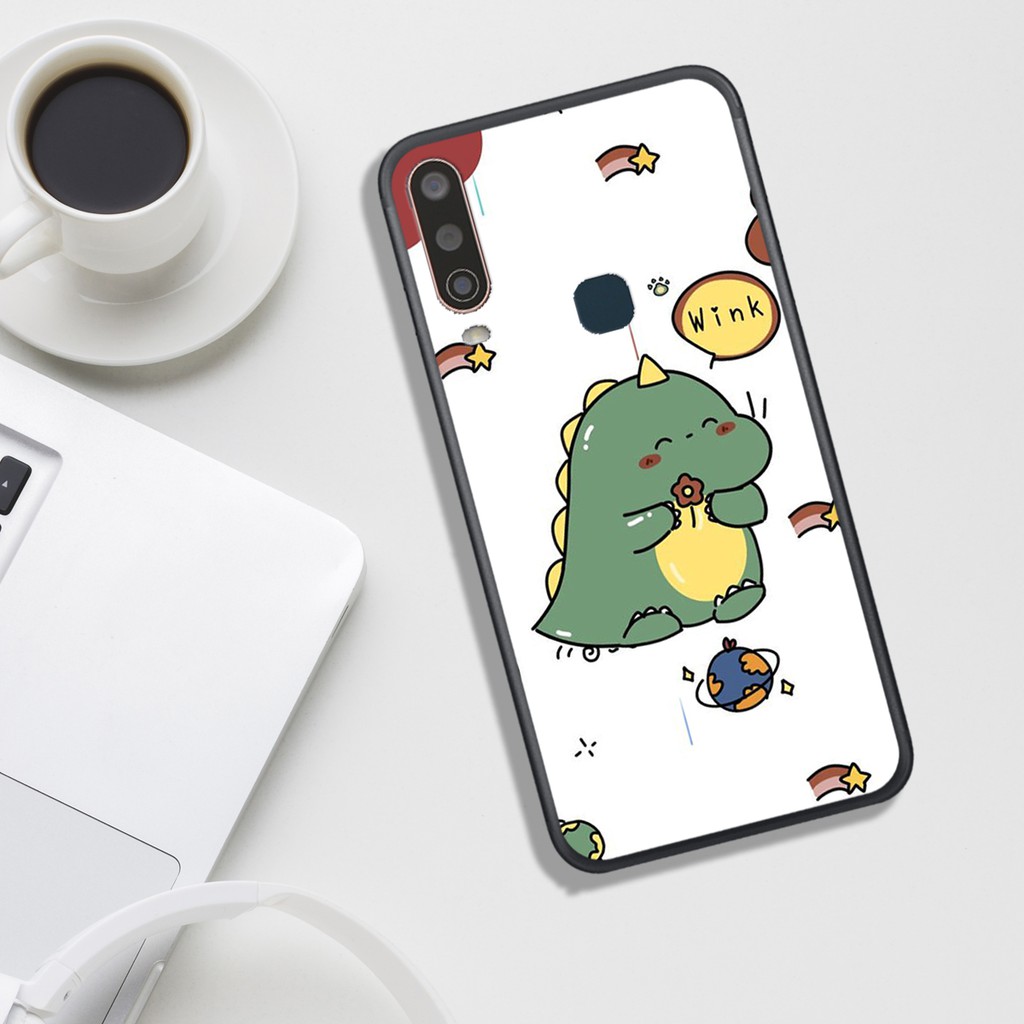 ỐP LƯNG  VIVO Y11/Y12/Y15/Y17/Y19, IN HÌNH CHÚ KHỦNG LONG SIÊU CUTE PHO MAI.