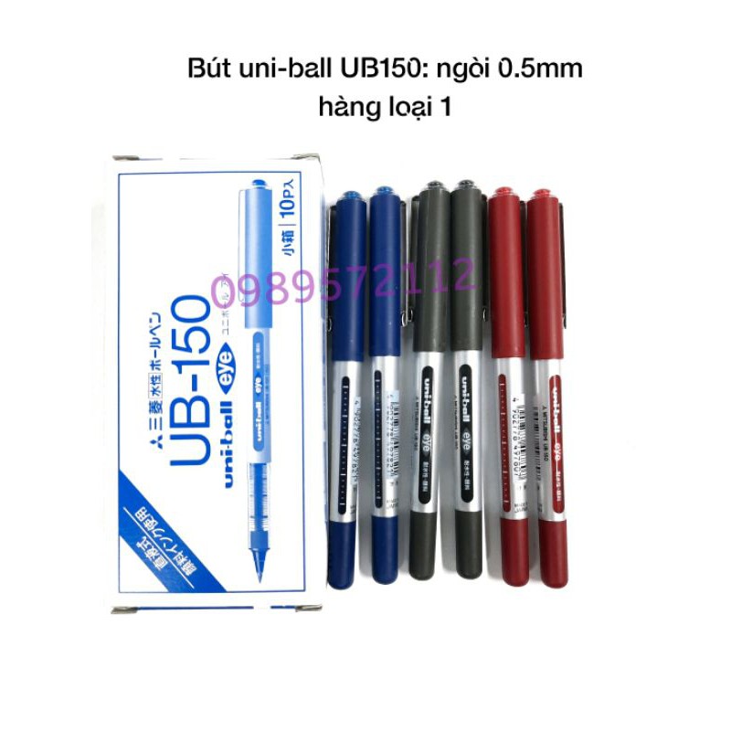 Bút UNi-Ball UB150 nét 0.5mm.
