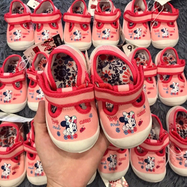 Giày slipon mickey cho bé gái