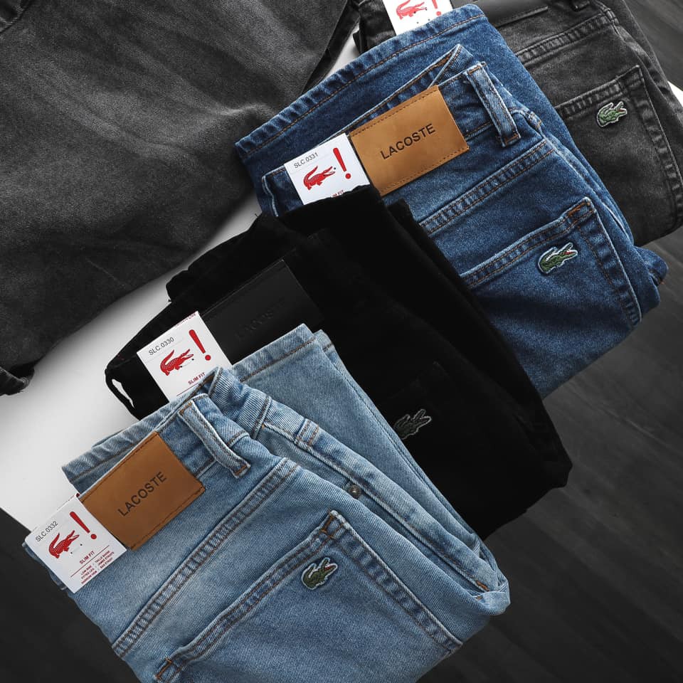 lacoste jean shorts