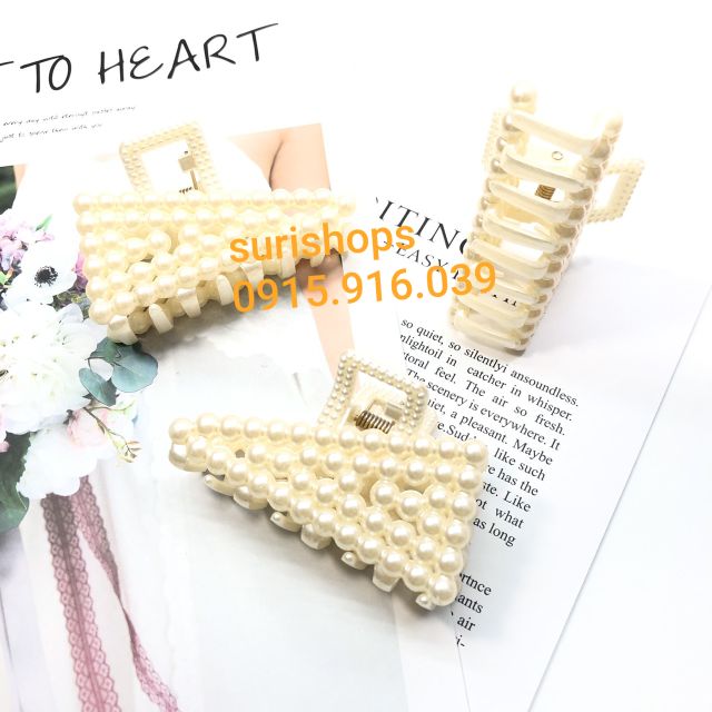 Kẹp Hạt Ngọc Nhân Tạo, Kẹp Tóc Tam Giác