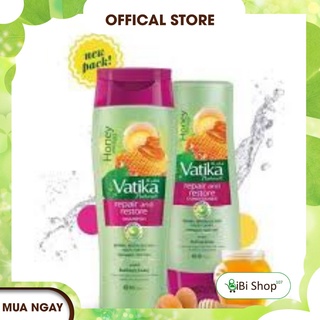 💥💧[SIÊU HOT]💥💧 Cặp Dầu Gội Xả Vatika Phục Hồi Hư Tổn 200ml [CHÍNH HÃNG]💥💧