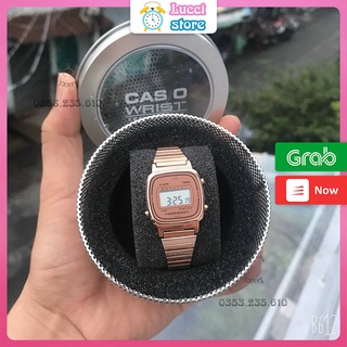 Đồng Hồ Nữ, Đồng Hồ Điện Tử Nữ LA670, Thời Trang ,Dây Thép Không Gỉ