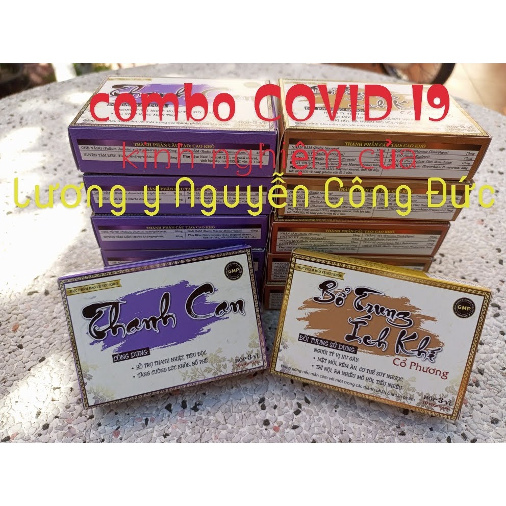 Combo đặc biệt NÂNG SỨC ĐỀ KHÁNG | Thanh can + Bổ Trung ích khí - LY. Nguyễn Công Đức (Liệu trình 2 tuần)