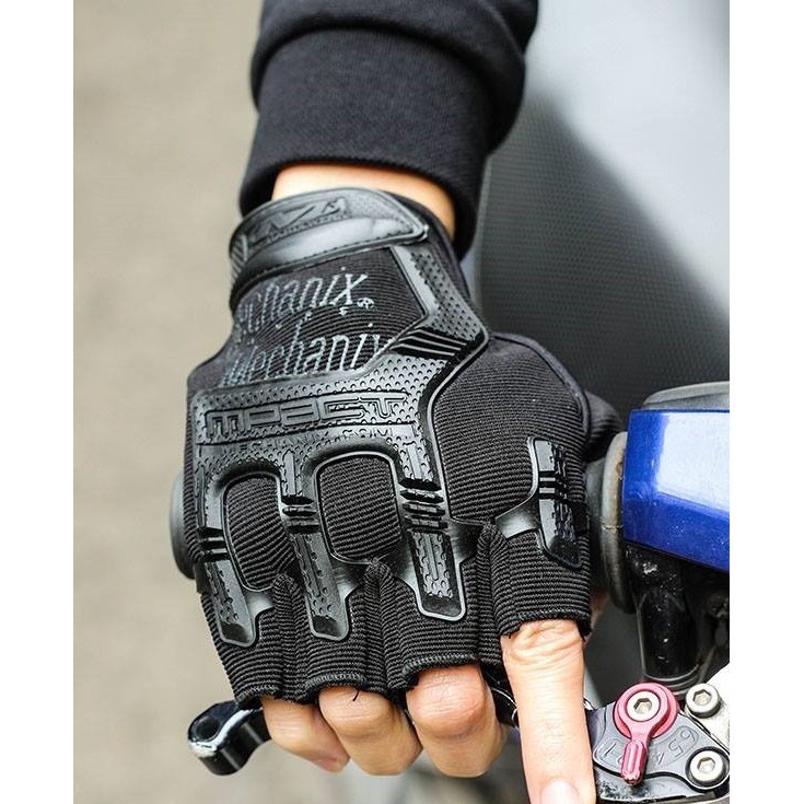 Găng tay nam, bao tay nam cụt ngón lái xe du lịch phượt Mechanix Mpact 2