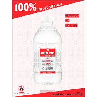 [CHÍNH HÃNG] Cồn Thực Phẩm 70° HALICO - Food Grade Ethanol 70% (2L)