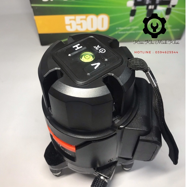 [sịn] Máy cân bằng laser Safun Pro SF-5500 5 tia xanh 1MM| Máy cân mực lazer | Máy bắn cốt