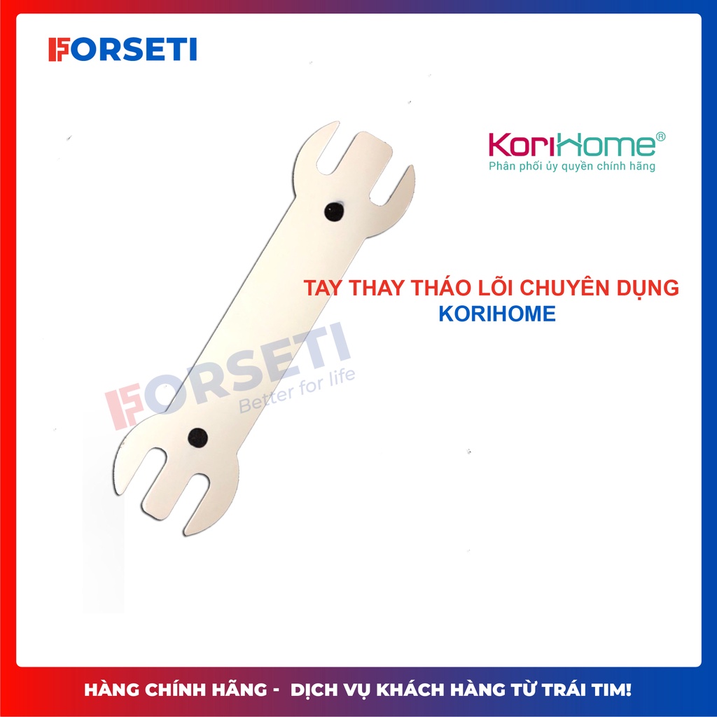 Dụng cụ tháo lõi, thay lõi chuyên dụng cho các lõi cắm nhanh máy lọc nước Korihome (hàng kèm máy)