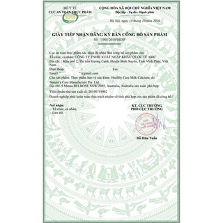 Canxi sữa Kids Milk Healthy Care 60 viên bổ sung canxi cho bé trên 4 tháng tuổi