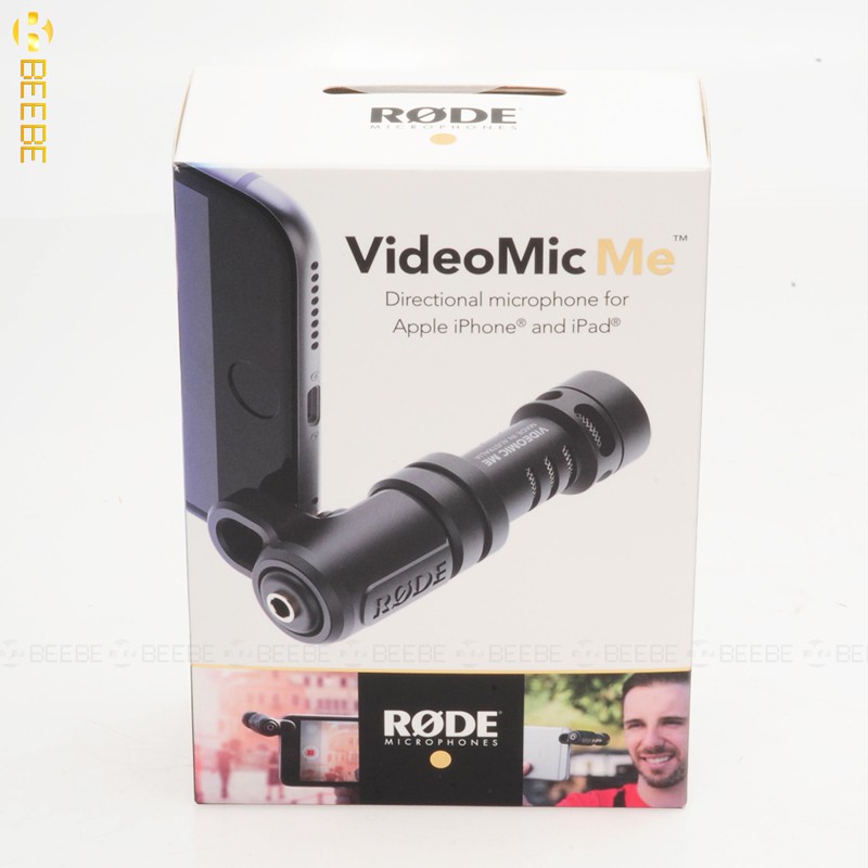 Rode Videomic ME - Micro Cho Điện Thoại Smartphone Giắc Cắm TRRS, Cổng Kiểm Âm Trực Tiếp