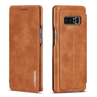 Ốp lưng điện thoại bằng da cao cấp dành cho Samsung Note 8//Note 9