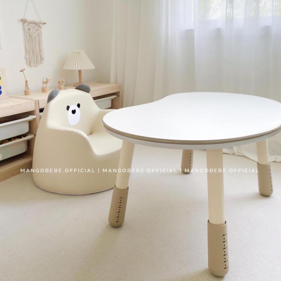 Bộ bàn ghế cao cấp Nancy kiêm bảng vẽ sáng tạo cho bé có thể điều chỉnh chiều cao khi bé lớn