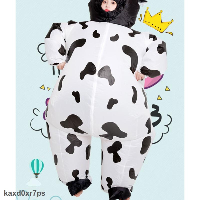 Cam Kết Hàng Như Hình Bộ trang phục hóa trang chú bò kiểu bơm hơi đáng yêu ngộ nghĩnh