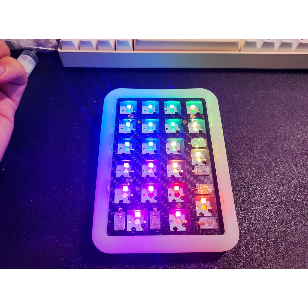 Numpad kit bàn phím số Everlight SK 21s winter melon