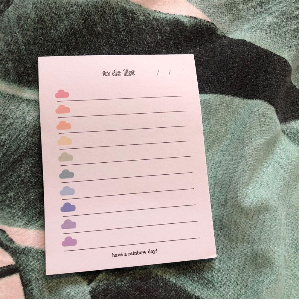 Lloyd Giấy Ghi Chú Dáng Dài Phong Cách Học Sinh