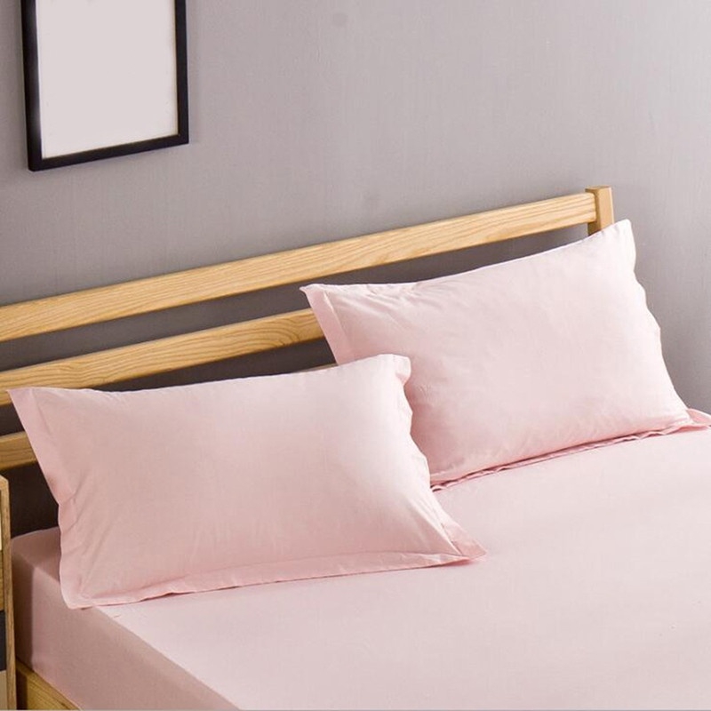 Vỏ gối màu trơn đơn giản thời trang mềm mại và thoải mái cho giường ngủ