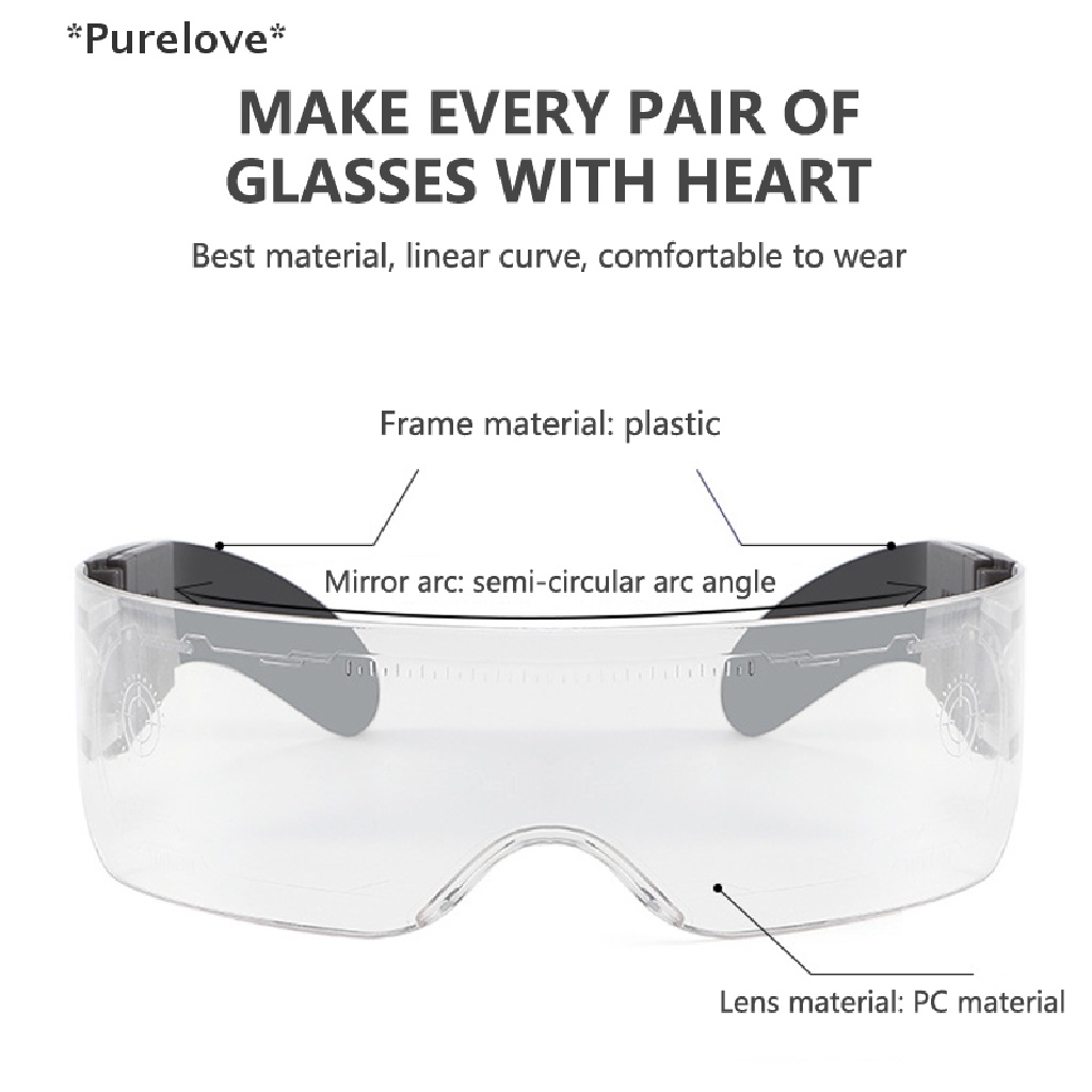 Kính Mát Có Đèn LED Phát Sáng Phong Cách Punk Thời Trang Cho Nam Và Nữ