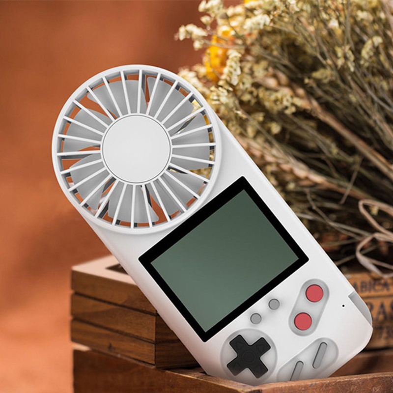 Máy Chơi Game Cầm Tay Kèm Quạt Mini 500 Trong 1