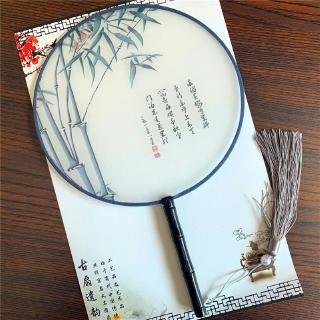 Quạt lụa cổ trang Trung Quốc