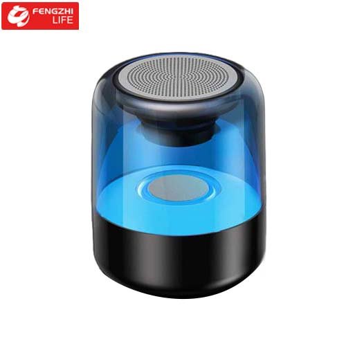 Loa bluetooth có đèn led FENGZHI Z5 trong suốt 5.0 âm thanh vòm sống động pin trâu bass mạnh nghe nhạc giải trí