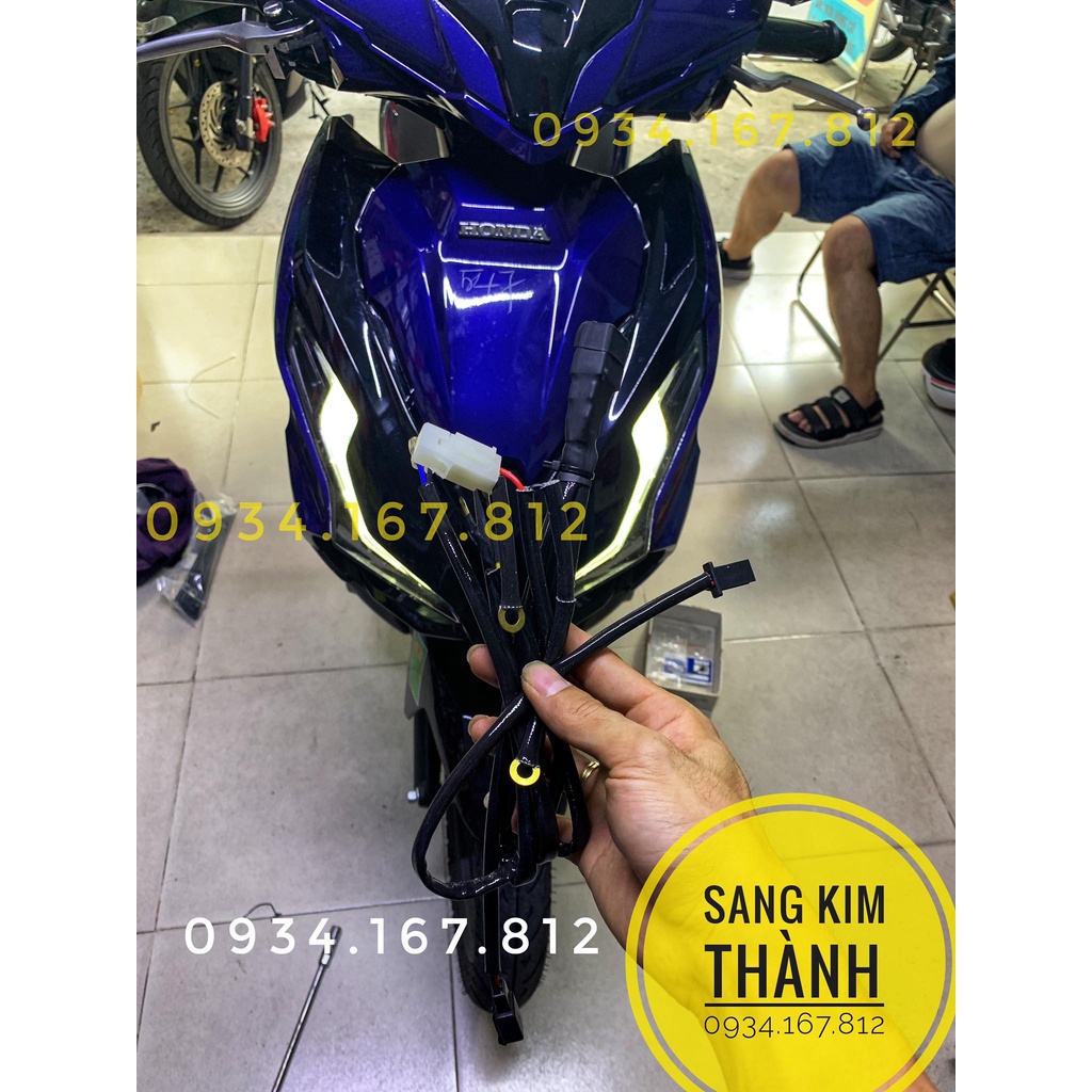 Combo Kèn Còi Denso Và Mạch Relay Gắn Xe AIR BLADE