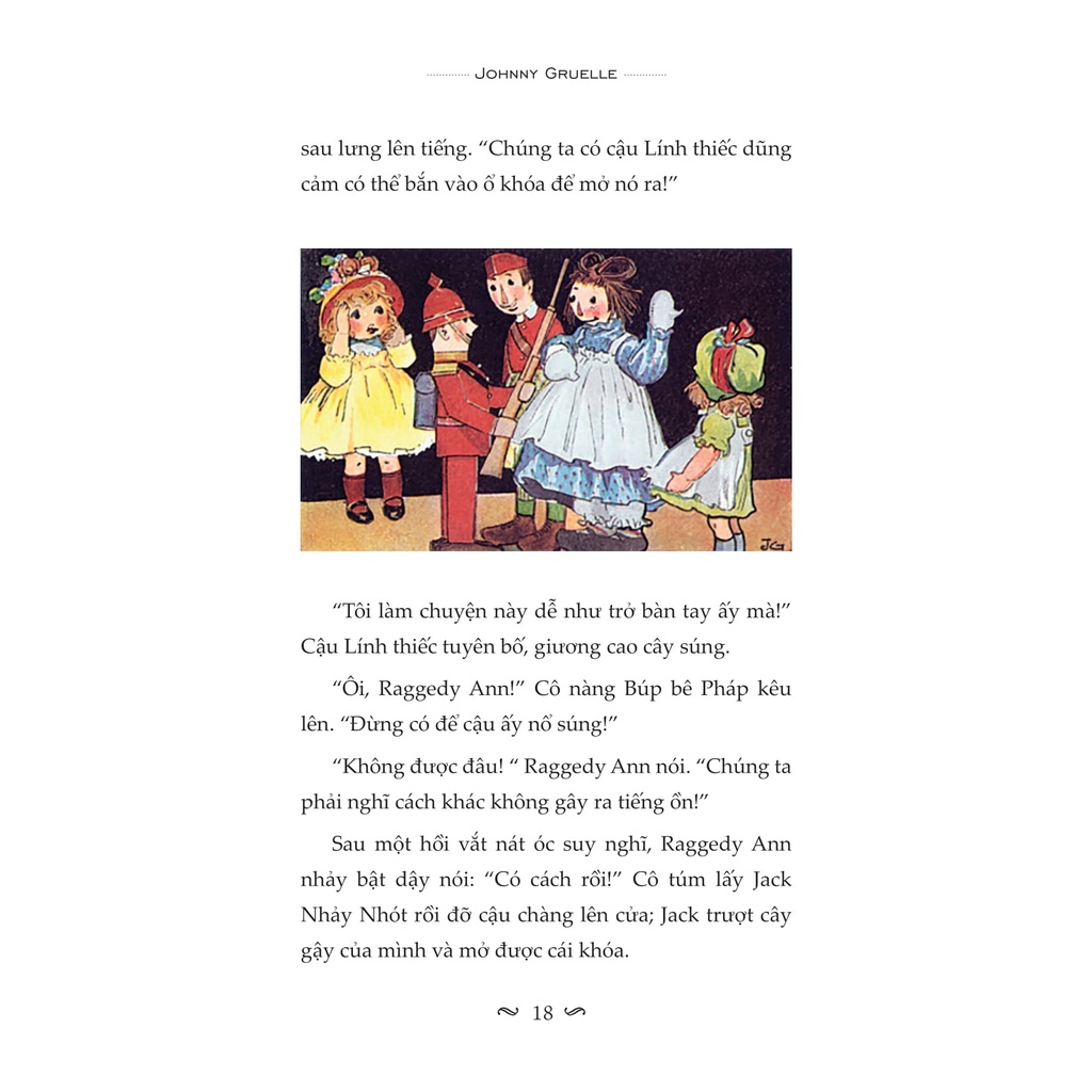 Sách - Búp bê Raggedy Ann