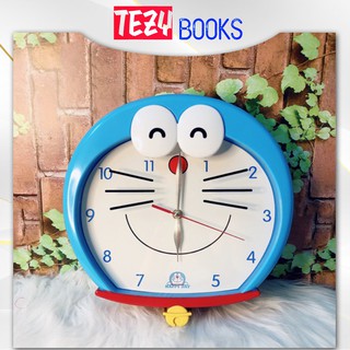 Đồng hồ báo thức để bàn hình Doraemon cực đẹp, đồng hồ để bàn chuông siêu to
