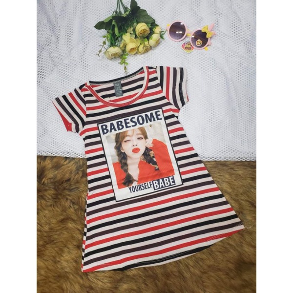Đầm thun cotton 4 chiêù cho bé size đại cồ