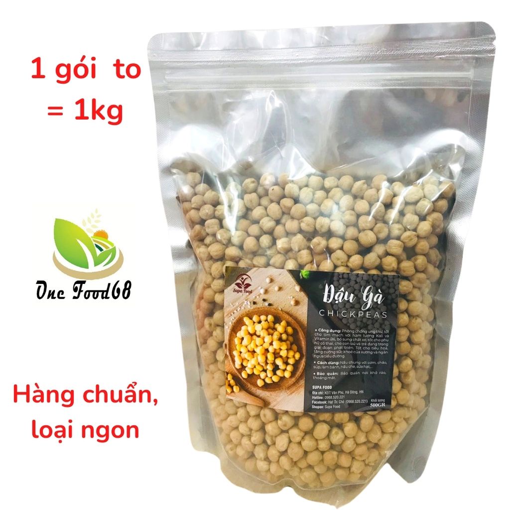 Hạt Đậu Gà - ĐẬU GÀ HỮU CƠ Không Biến Đổi Gen Giàu Dưỡng Chất - Sữa HẠT- OneFood68