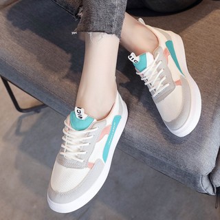 Giày sneaker nữ da lộn giá rẻ Hàn Quốc Order