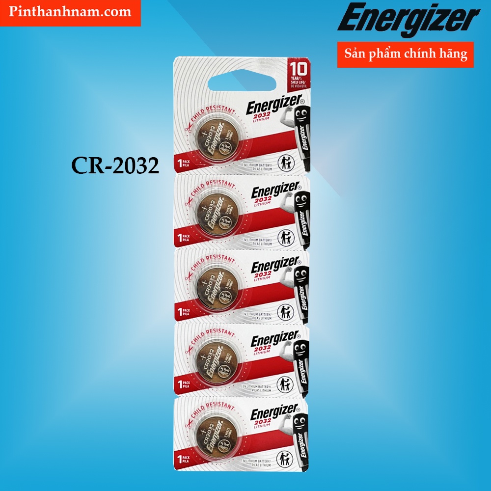 Pin CR2032 / CR2025 / CR2016 ENERGIZER Lithium 3V - Hàng Chính Hãng