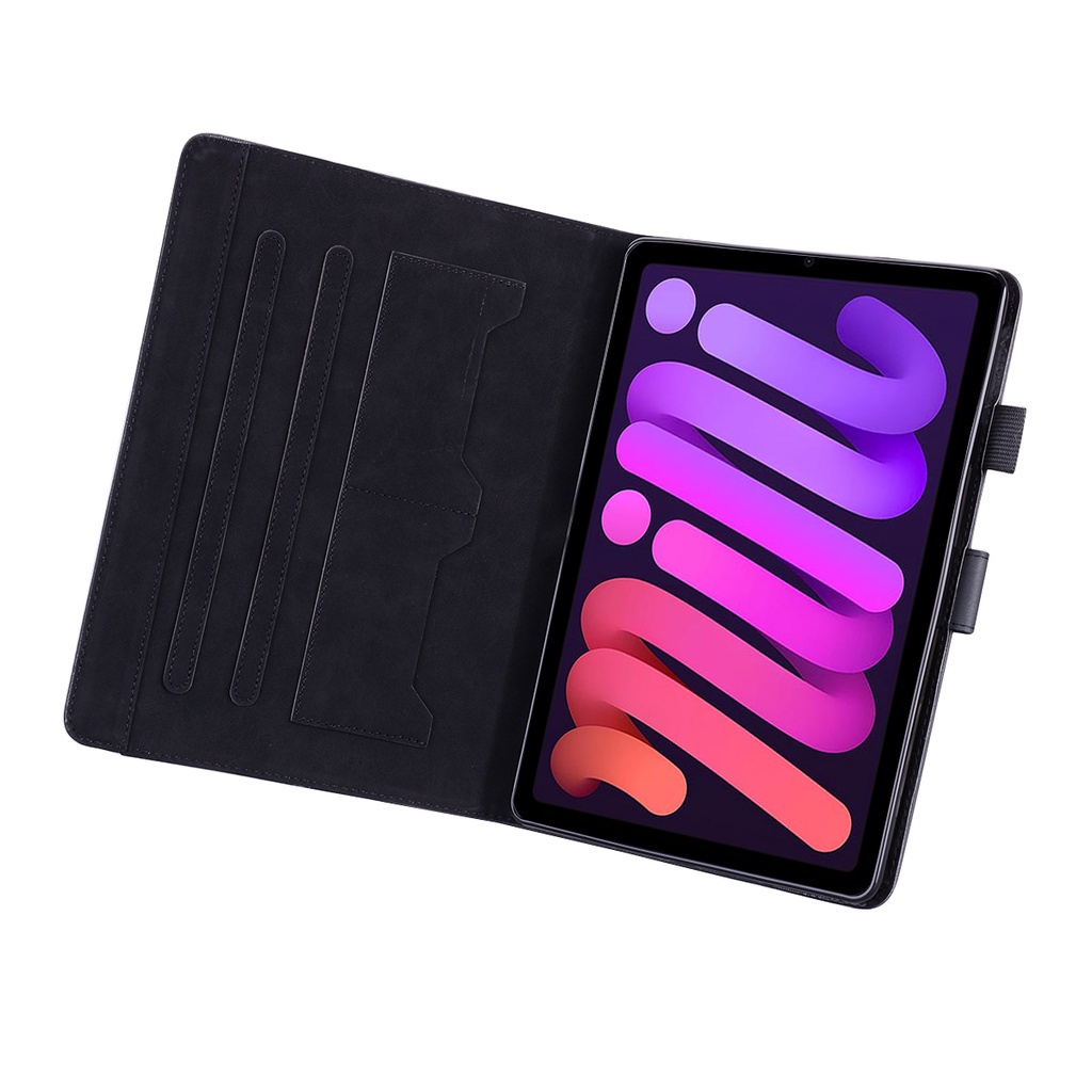 Bao da máy tính bảng nhiều ngăn đựng thẻ nắp lật chống rơi thích hợp cho iPad Mini 2021/ Mini 6/ Mini thế hệ thứ 6