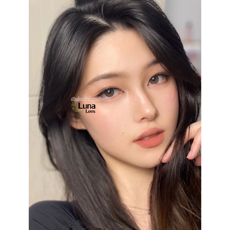 MỘT ĐÔI KÍNH ÁP TRÒNG MÀU XÁM FOG PEARL SIÊU ÊM SIÊU MỀM NỘI ĐỊA TRUNG QUỐC - LENS CÓ ĐỘ CẬN