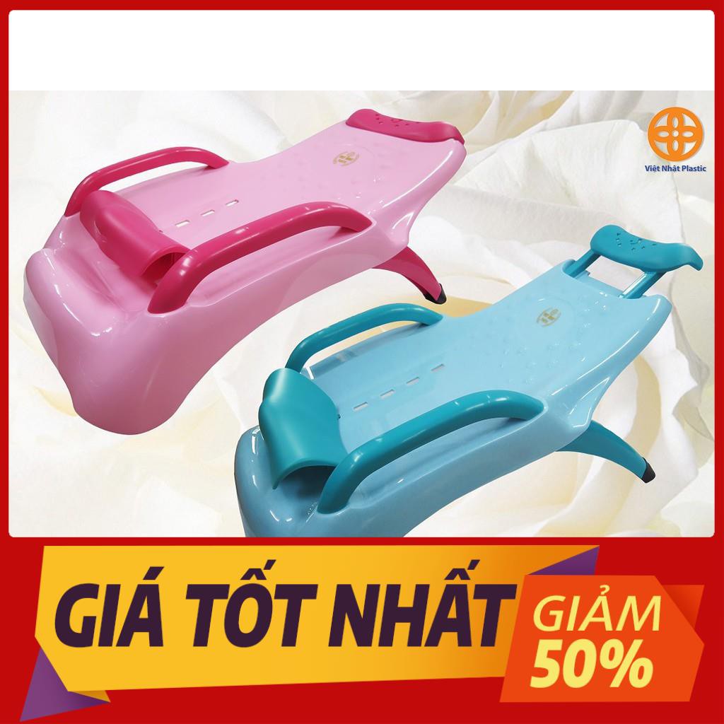 Ghế Gội Đầu Cho Bé Có Tay Vịn Nhựa Cao Cấp Việt Nhật - ghế tắm gội cho bé tiện lợi