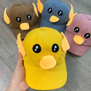 Mũ vịt có tiếng kêu cho bé cực yêu nha