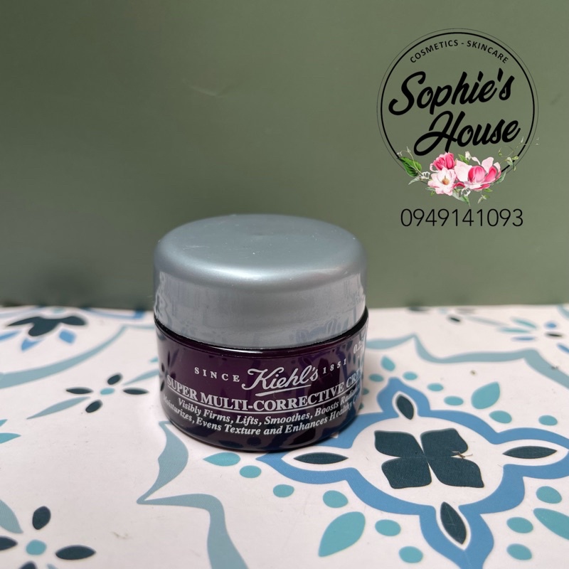 7ml - Kem dưỡng đa năng ngừa lão hoá Kiehls / Kiehls Super Multi Corective Cream