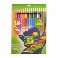 Bút chì gỗ 18 màu 4018
