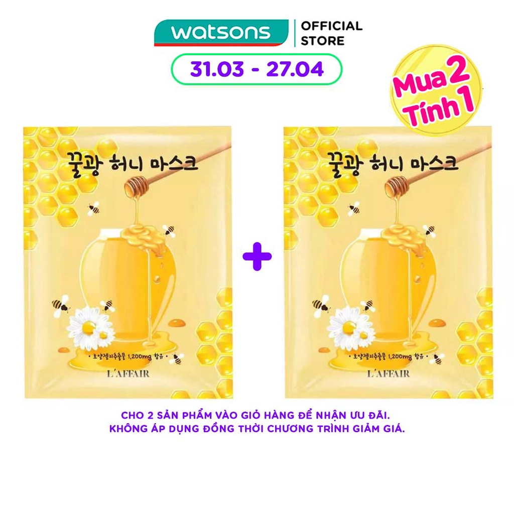 Mặt Nạ Dưỡng Da Rainbow L'Affair Honey 25ml