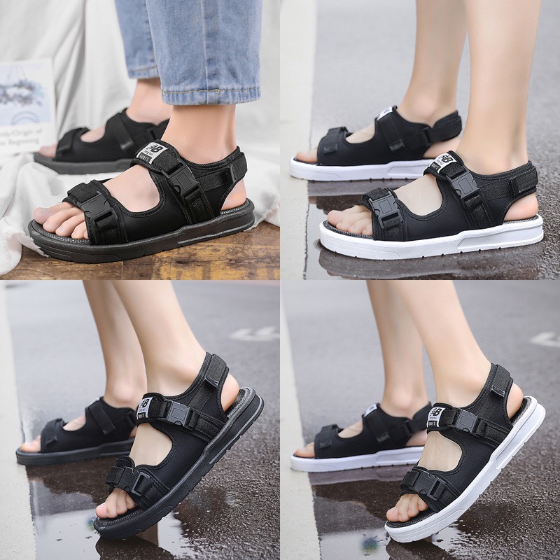 Sandal nam và nữ 2 quai Khóa Bấm đơn giản bền đẹp