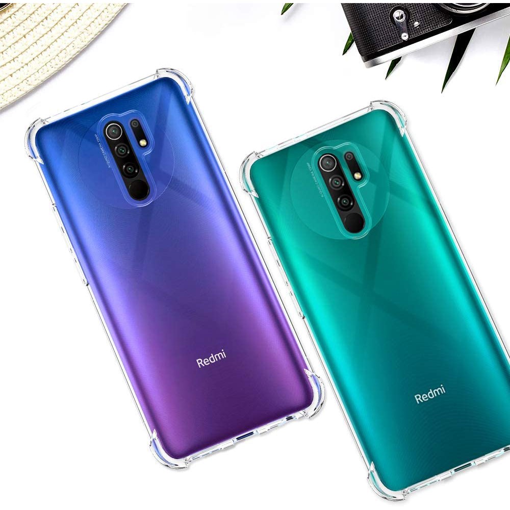 Ốp điện thoại trong suốt chống sốc cho Redmi 9