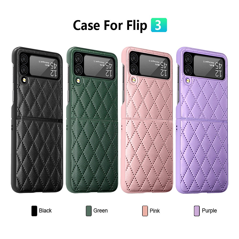 Bao Da Điện Thoại Chống Sốc Sang Trọng Cho samsung galaxy zflip5 z flip 3 z flip 4 5g zflip3 zflip4