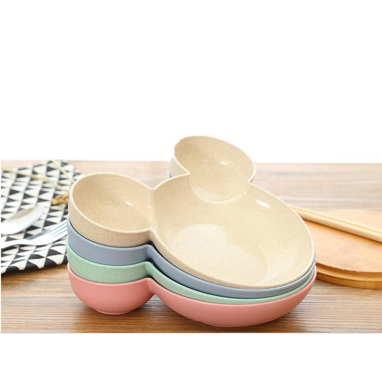 Chén ăn dặm lúa mạch nhiều hình thù cho bé