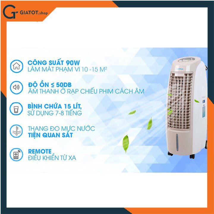 Quạt điều hòa làm mát không khí Daikiosan chính hãng DKA01500B