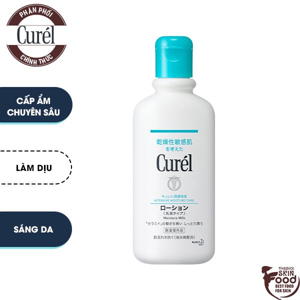Sữa Dưỡng Thể Cấp Ẩm Chuyên Sâu Curél Intensive Moisture Care Moisture Milk